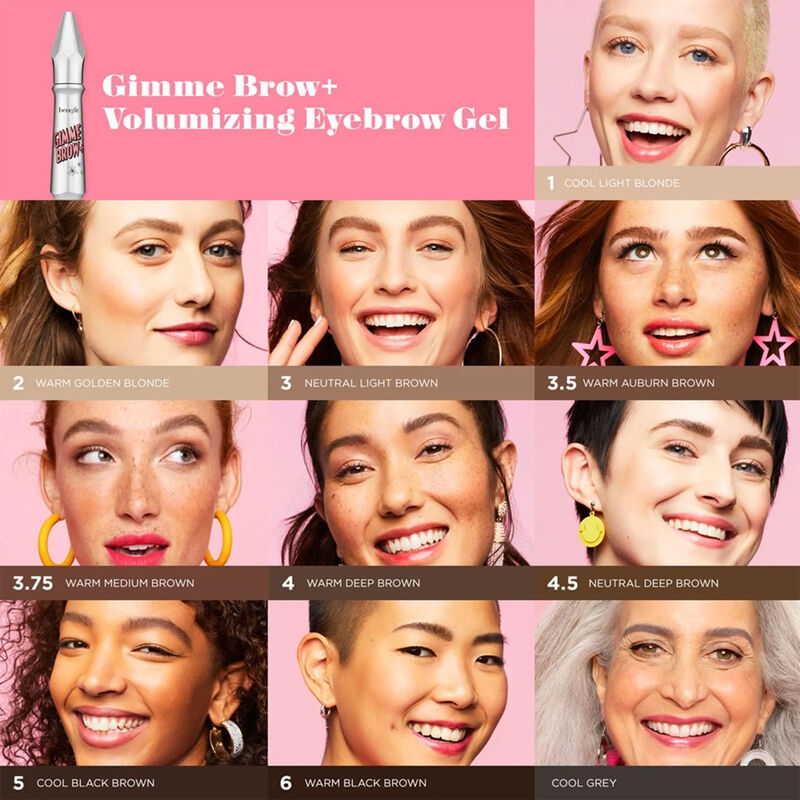 benefit gimme brow+ volumising eyebrow gel travel size mini 4.5 image number 3